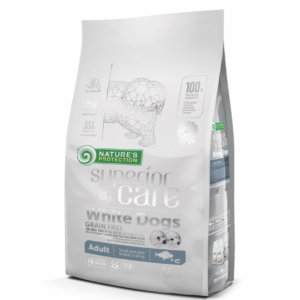 NATURE`S PROTECTION superior care White Dogs - biela ryba + krevety 1,5kg