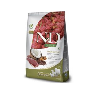 Farmina N&D Dog QUINOA (GF) adult mini, skin & coat, duck & coconut