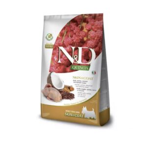 Farmina N&D dog QUINOA (GF) adult mini, skin & coat, quail & coconut 2,5 kg