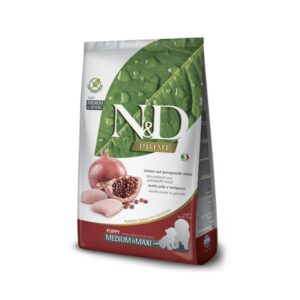 Farmina N&D Dog PRIME (GF) puppy medium&maxi, chicken & pomegranate 12 kg
