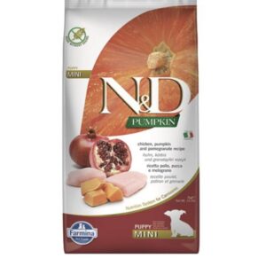 Farmina N&D Dog PUMPKIN (GF) puppy mini, chicken & pomegranate