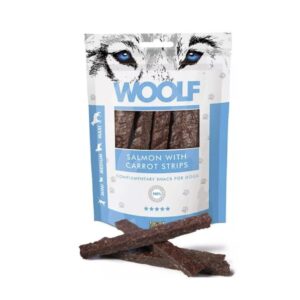 WOOLF losové prúžky s mrkvou 100g