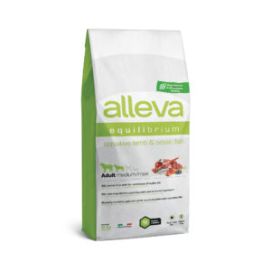 Alleva SP EQUILIBRIUM dog adult sensitive medium & maxi lamb & ocean fish 12kg