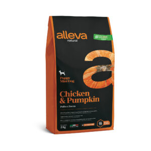 Alleva NATURAL dog puppy mini chicken & pumpkin