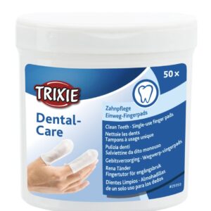 Trixie Zubná starostlivosť - jednorázové  návleky na prst, 50ks
