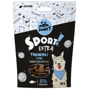 Pamlsok Mr. Bandit sport extra with fish training treats 150g