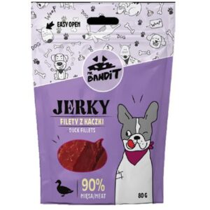 Pamlsok Mr. Bandit jerky duck fillet 80g