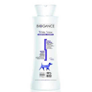 Šampón BIOGANCE White Snow 250 ml (na bielu a svetlú srsť)