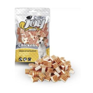 Pamlsok CALIBRA Joy DOG Mini Chicken&Cod Sandwich 70 g