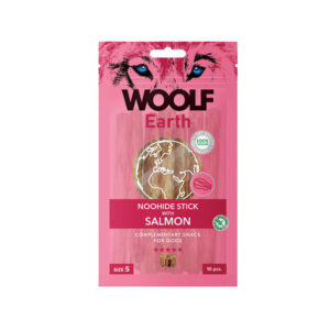 Woolf Dog Earth NOOHIDE S Salmon 90 g