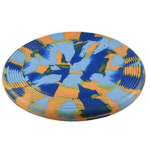 Hračka DUVO+ lietajúci tanier, gumený, viacfarebný M