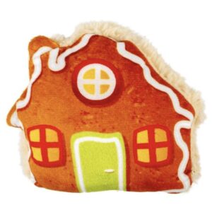 Hračka DUVO+ Vianočný perník s catnipom domček