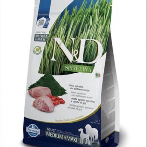 Farmina N&D dog SPIRULINA (GF) adult medium & maxi, lamb 7 kg