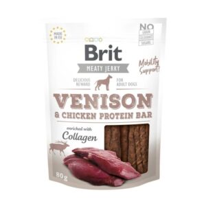 Brit Jerky -Venison Protein Bar 80 g