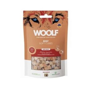 Pamlsok Woolf Dog Soft Cubes Beef 100 g