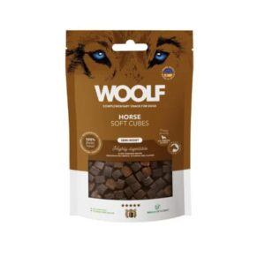 Pamlsok Woolf Dog Soft Cubes Horse 100 g