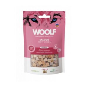 Pamlsok Woolf Dog Soft Cubes Salmon 100 g